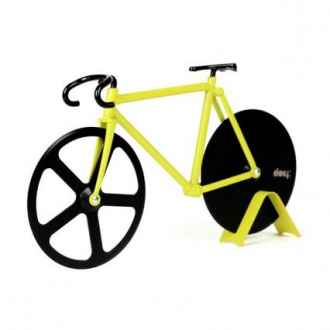 CUTTER FOR PIZZA RACEFIT YELLOW CYCLEGIFTS