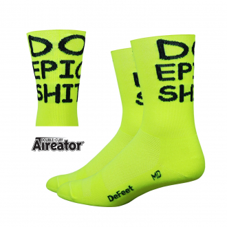 SOCKS ART DO EPIC SHIT YELLOW DEFEET