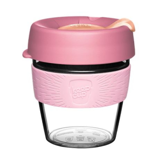 CUP ORIGINAL CLEAR 227ml PEACHES KEEPCUP