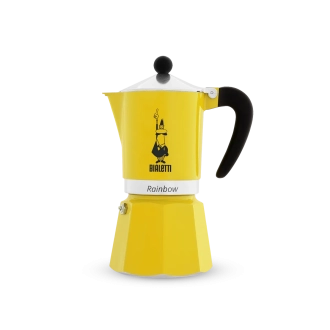 MOKA RAINBOW 3 CUPS YELLOW BIALETTI