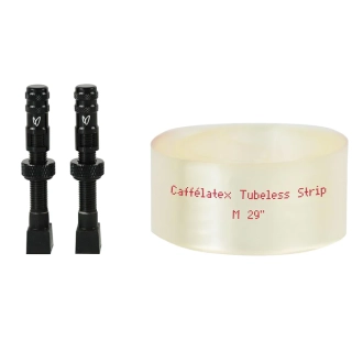 RIM TUBELESS STRIP SINGLE M - 29" + VALVE 48MM CAFFELATEX EFFETTO MARIPOSA