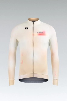 CYCLING JERSEY LONG SLEEVES HYDER MAN ALMOND GOBIK