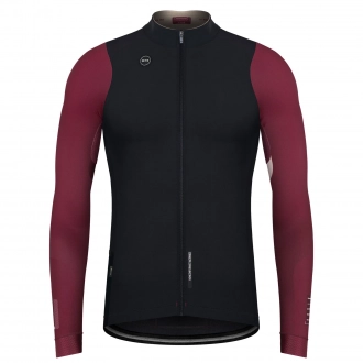 CYCLING JERSEY LONG SLEEVES PACER BLEND MAN CABERNET GOBIK