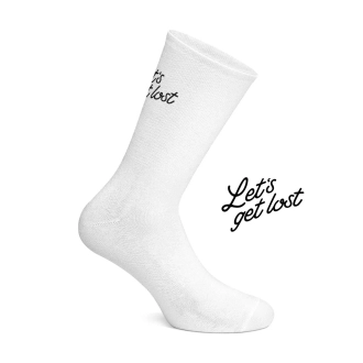 ČARAPE LET'S GET LOST WHITE COIS CC