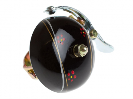 BELL HAND PAINTED BLACK NIGHT CRANE BELLS