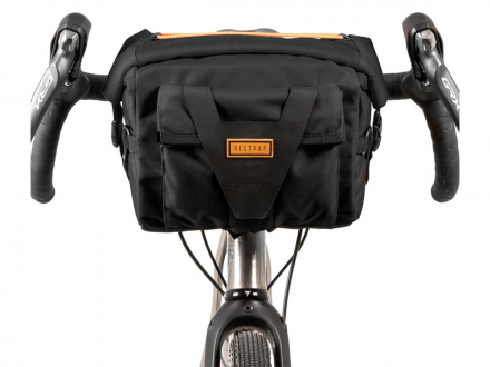 HANDLEBAR BAG BAR PACK BLACK RESTRAP