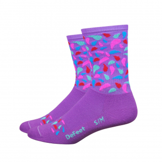 SOCKS ART CONFETTI LILA DEFEET