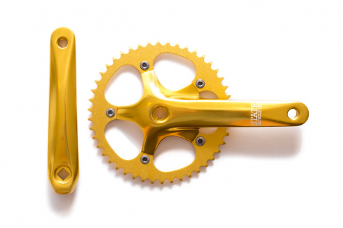 CRANKSET 46T-170mm GOLD STATE BICYCLE & Co.