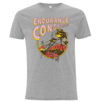 T-SHIRT WAR OF THE WORLDS GREY ENDURANCE CONSPIRACY