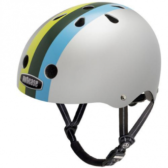 HELMET VARSITY STRIPE NUTCASE M (56cm-60cm)