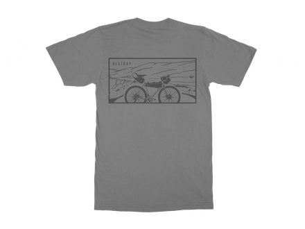 T-SHIRT BIKE-PACKING GREY RESTRAP