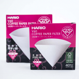 FILTERS FOR COFFEE MAKER V60 pk40 HARIO