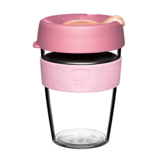 CUP ORIGINAL CLEAR 340ml PEACHES KEEPCUP