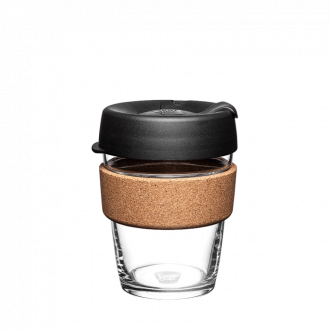 CUP BREW CORK 340ml BLACK KEEPCUP