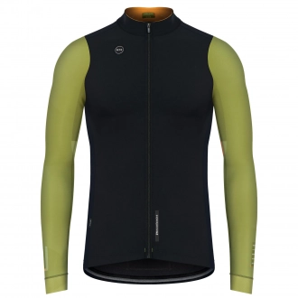 CYCLING JERSEY LONG SLEEVES COBBLE BELND MAN LEAF GOBIK