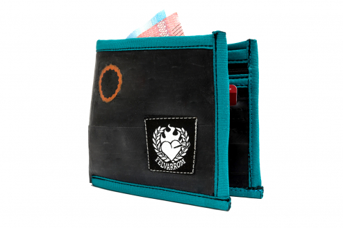 WALLET TUBE  TURQUOISE FELVARROM