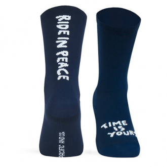 SOCKS RIDE IN PEACE NAVY PACIFIC AND COLORS