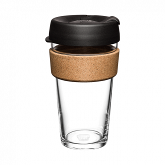 CUP BREW CORK 454ml BLACK KEEPCUP