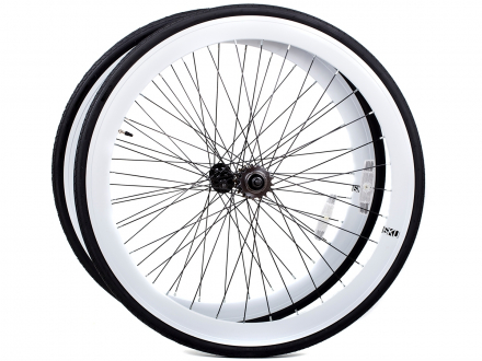 WHEELSET WHITE 30mm 6KU