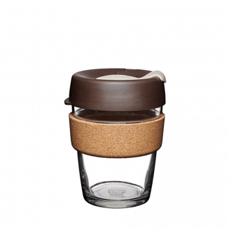 CUP BREW CORK 340ml ALMOND KEEPCUP