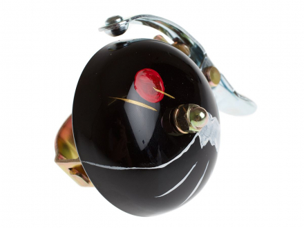 BELL HAND PAINTED FUJI CRANE BELLS