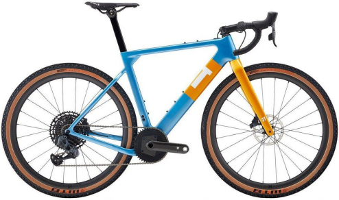 BICYCLE EXPLORO FM TEAM EAGLE E TAP BLUE/ORANGE 3T - Size M