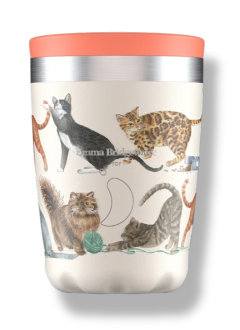 CUP FOR COFFEE ORIGINAL THERMAL 340ml CATS CHILLY'S