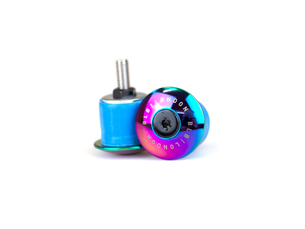 BAR ENDS BARONS ALLOY OIL SLICK BLB