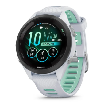 SAT Forerunner® 265S BIJELO/TROPSKO ZELENI GARMIN