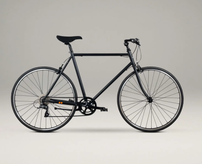 BICYCLE URBAN 8 SPEED BLACK SIECH