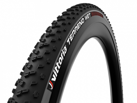 TIRE 700X38C TERRENO WET TLR ANTHRACITE BLACK VITTORIA