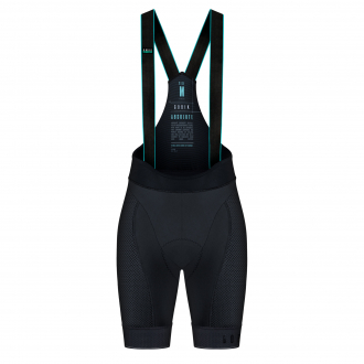 BIB SHORT ABSOLUTE BLACK 5.0 WOMAN K9 GOBIK