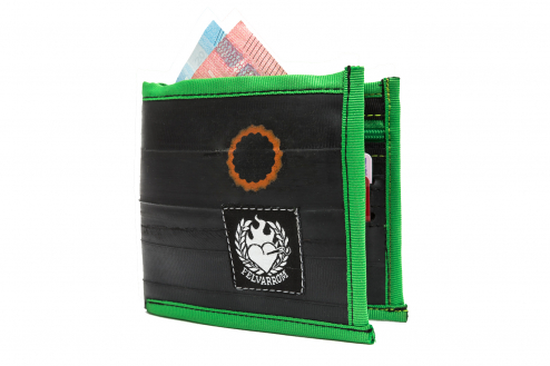 WALLET TUBE GREEN FELVARROM