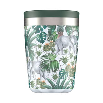 CUP FOR COFFEE ORIGINAL THERMAL 340ml TROPICAL ELEPHANT CHILLY'S