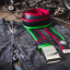 BELT TUBE RED GREEN/BOURDON FELVARROM