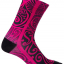 SOCKS ONE TRIBE PINK CYCOLOGY