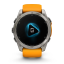 SAT Fenix™ 8 – SAPPHIRE AMOLED 51mm ORANGE/TITANIUM GARMIN