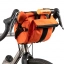 HANDLEBAR BAG BAR PACK ORANGE RESTRAP