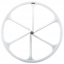 WHEEL REAR 6-SPOKE WHITE TENY