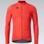 CYCLING JERSEY LONG SLEEVES HYDER MAN VERMILION GOBIK