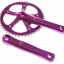 CRANKSET TRACK 46T-165mm PURPLE BLB