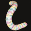 TRAKA ZA VOLAN SUPREME PRO REFLECTIVE RAINBOW BLB