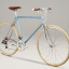BICYCLE URBAN 16 SPEED CHROME/BLUE SIECH