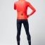 CYCLING JERSEY LONG SLEEVES HYDER MAN VERMILION GOBIK