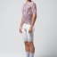 MAJICA BICIKLISTIČKA KRATKI RUKAVI CX SOLID UNISEX CERISE LOOM GOBIK