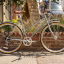 BICYCLE BUTTERFLY 8SPD CHROME BLB