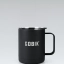 METAL CUP 350ML MUGEN BLACK GOBIK