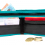 WALLET TUBE  TURQUOISE FELVARROM