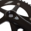 CRANKSET PISTA BLACK 44T - 170mm SUGINO