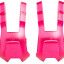 CLIPS PLASTIC PINK M BLB